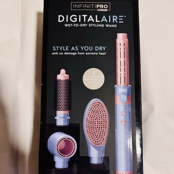 CONAIR DigitalAIRE Multi-Styler WITH Storage Bag BNIB! - Picture 2 of 12